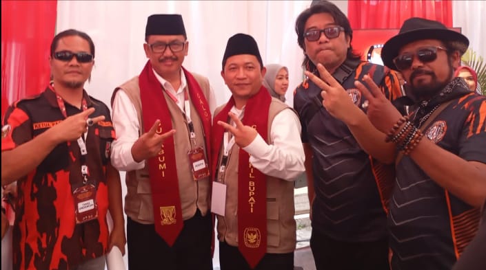 Ketua BRAM : Nomor urut 2 (Dua,)  Kami Optimis Menang. Saat Kawal Pleno Pengundian Nomor Urut  di KPU